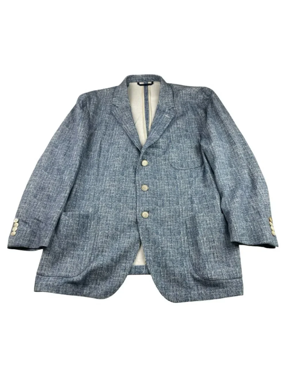 Circle Of Gentlemen Men’s Performance Stretch Travel Blazer Blue • 48S US--58 EU